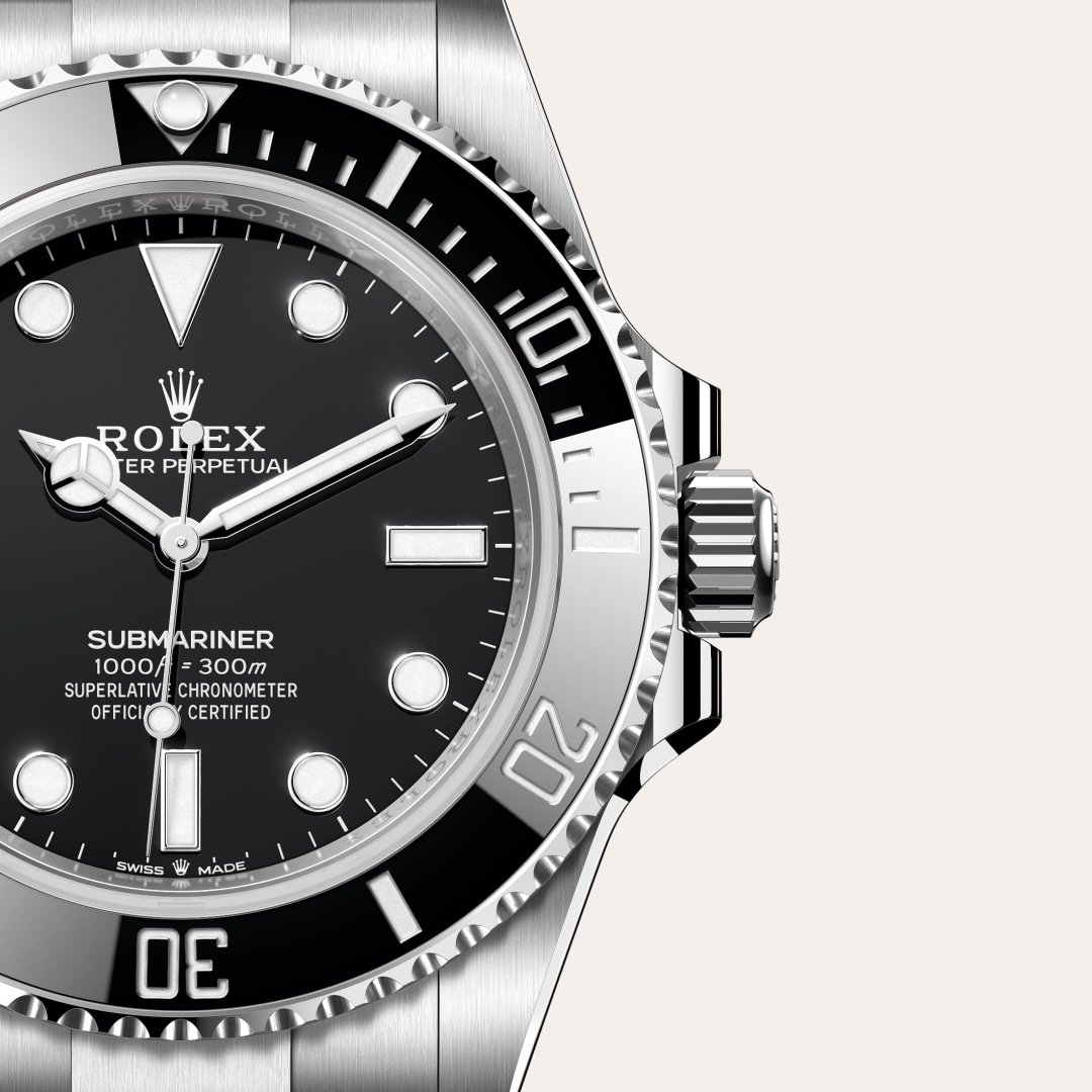 rolex Submariner in Oystersteel, M124060-0001 - Globaltimepieces