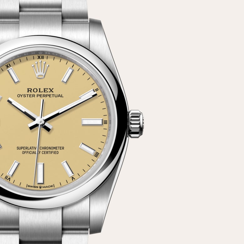 rolex Oyster Perpetual in Oystersteel, M124200-0007 - Globaltimepieces
