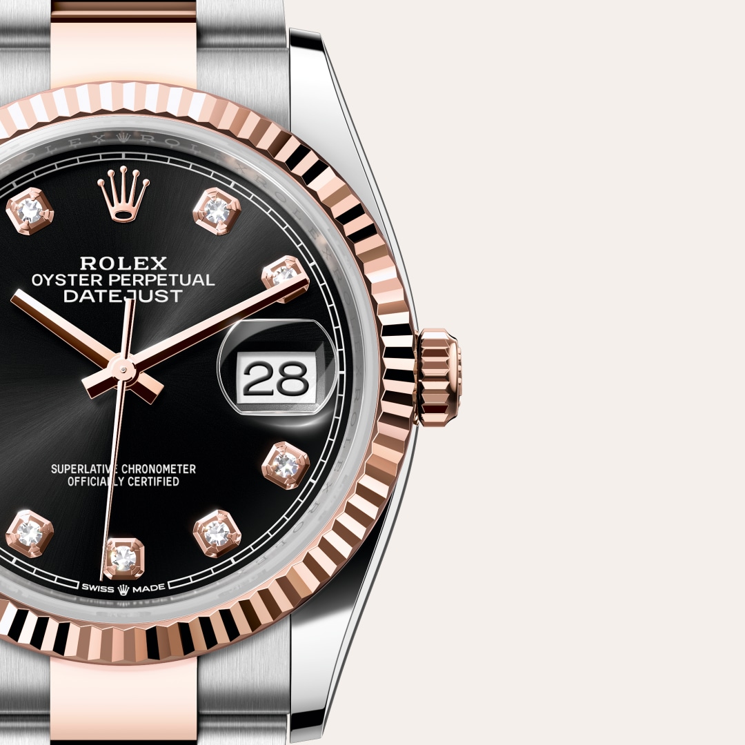 rolex Datejust in Everose Rolesor - combination of Oystersteel and Everose gold, M126231-0020 - Globaltimepieces