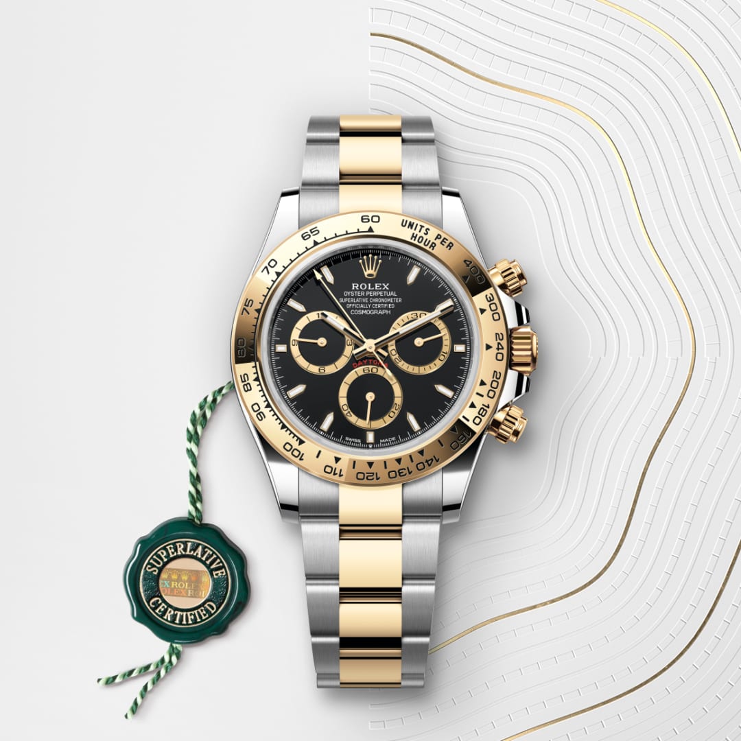rolex Cosmograph Daytona in Yellow Rolesor - combination of Oystersteel and yellow gold, M126503-0003 - Globaltimepieces