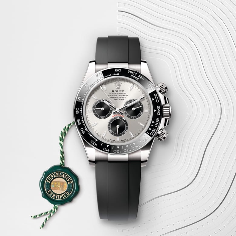 rolex Cosmograph Daytona in 18 ct white gold, M126519LN-0006 - Globaltimepieces