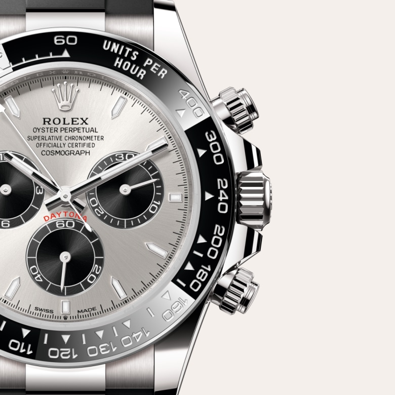 rolex Cosmograph Daytona in 18 ct white gold, M126519LN-0006 - Globaltimepieces