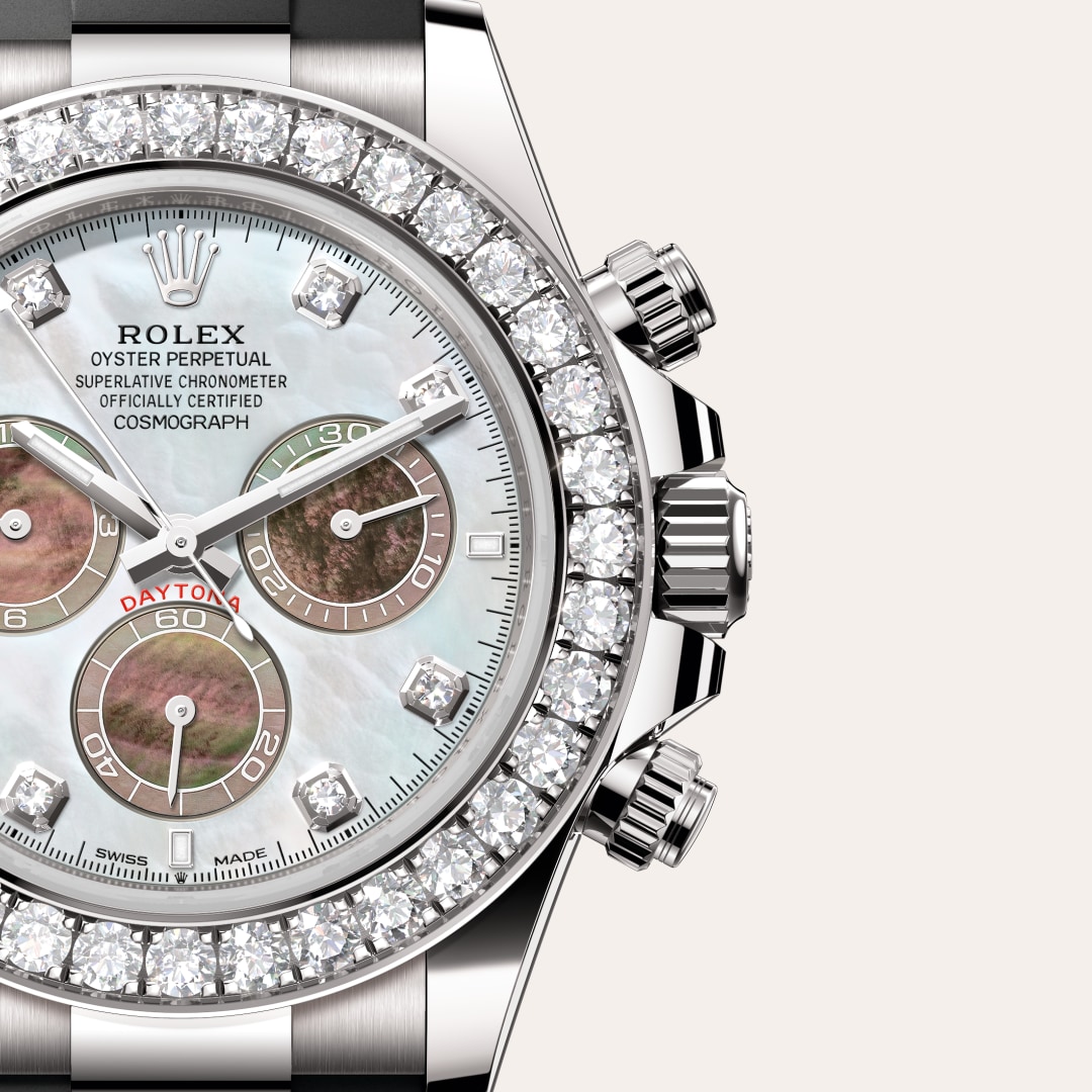 rolex Cosmograph Daytona in 18 ct white gold, M126589RBR-0001 - Globaltimepieces
