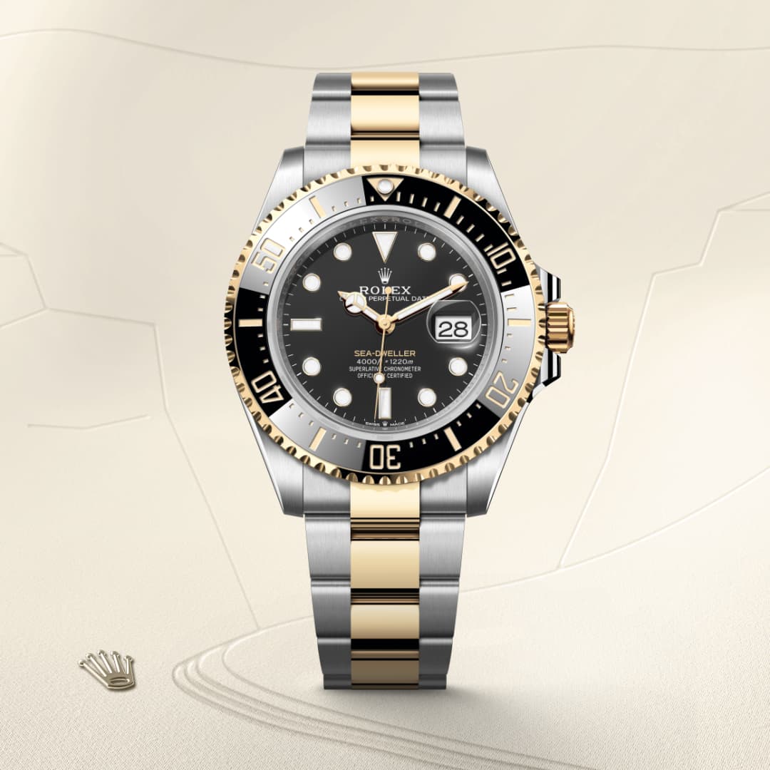 rolex Sea-Dweller in Yellow Rolesor - combination of Oystersteel and yellow gold, M126603-0001 - Globaltimepieces