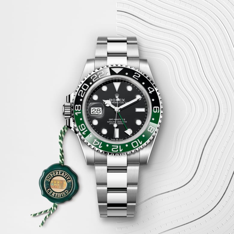 rolex GMT-Master II in Oystersteel, M126720VTNR-0001 - Globaltimepieces