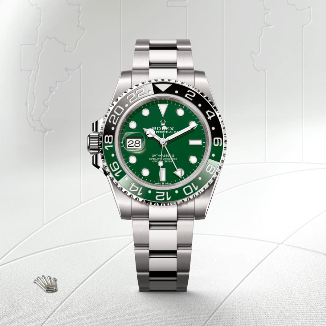 rolex GMT-Master II in 18 ct white gold, M126729VTNR-0001 - Globaltimepieces