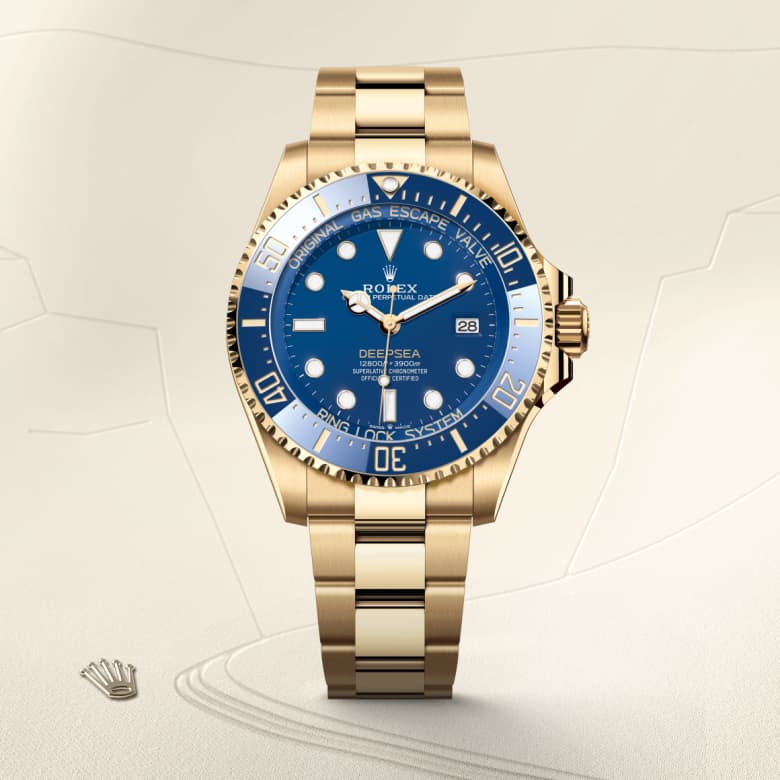 rolex Deepsea in 18 ct yellow gold, M136668LB-0001 - Globaltimepieces
