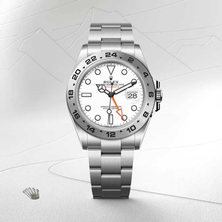 rolex Explorer in Oystersteel, M226570-0001 - Globaltimepieces