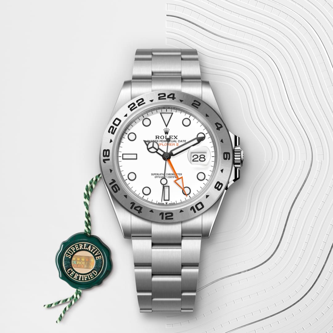 rolex Explorer in Oystersteel, M226570-0001 - Globaltimepieces