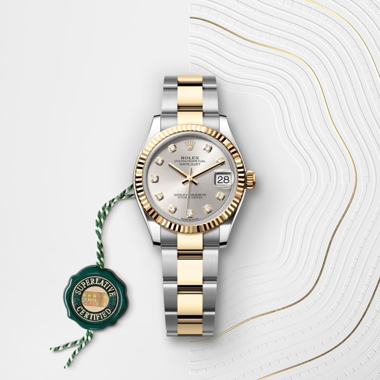 rolex Datejust in Yellow Rolesor - combination of Oystersteel and yellow gold, M278273-0019 - Globaltimepieces
