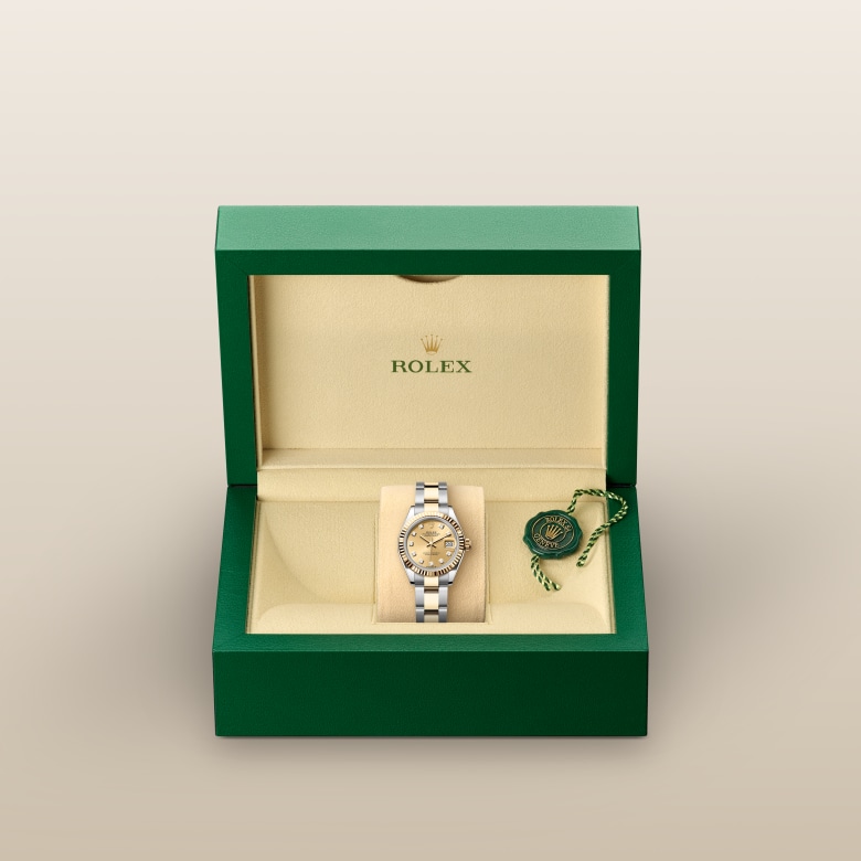 rolex Lady-Datejust in Yellow Rolesor - combination of Oystersteel and yellow gold, M279173-0012 - Globaltimepieces