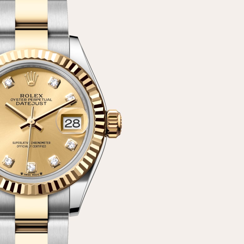 rolex Lady-Datejust in Yellow Rolesor - combination of Oystersteel and yellow gold, M279173-0012 - Globaltimepieces