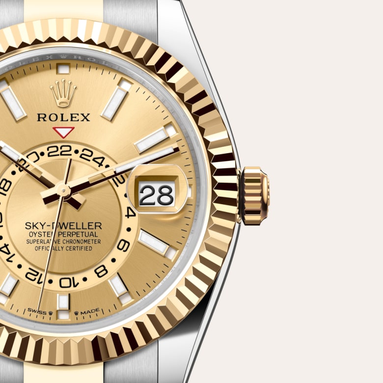 rolex Sky-Dweller in Yellow Rolesor - combination of Oystersteel and yellow gold, M336933-0001 - Globaltimepieces
