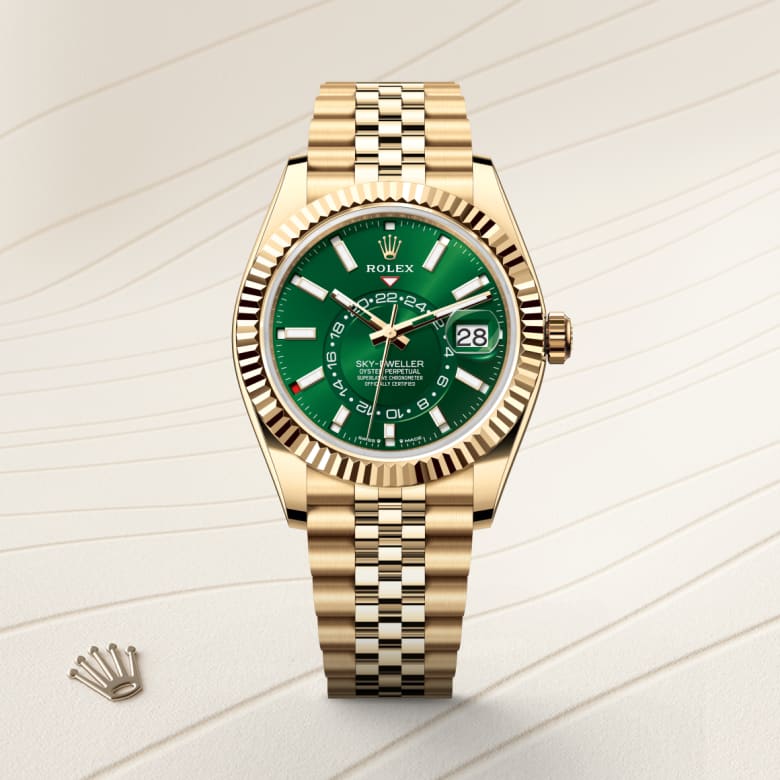 rolex Sky-Dweller in 18 ct yellow gold, M336938-0008 - Globaltimepieces