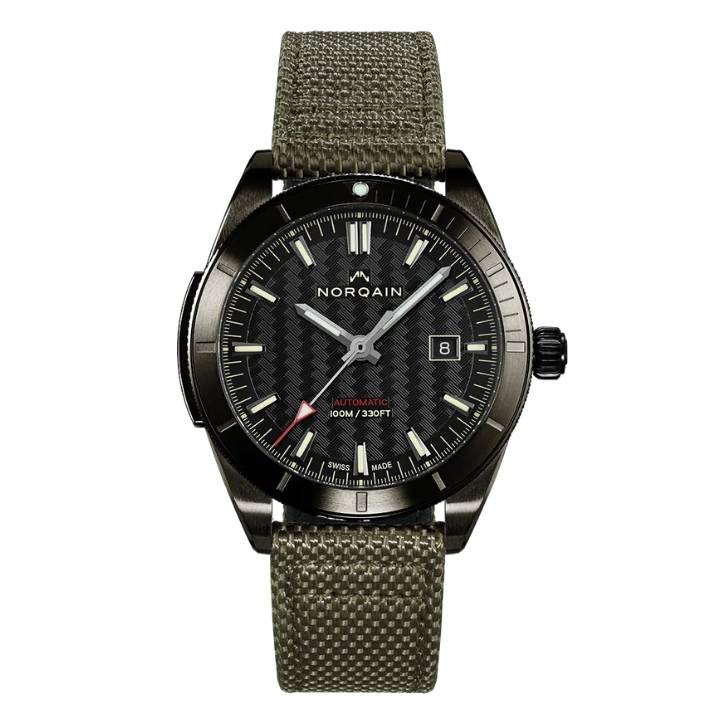 Adventure Sport 42mm DLC Steel Steel Bezel Black Dial