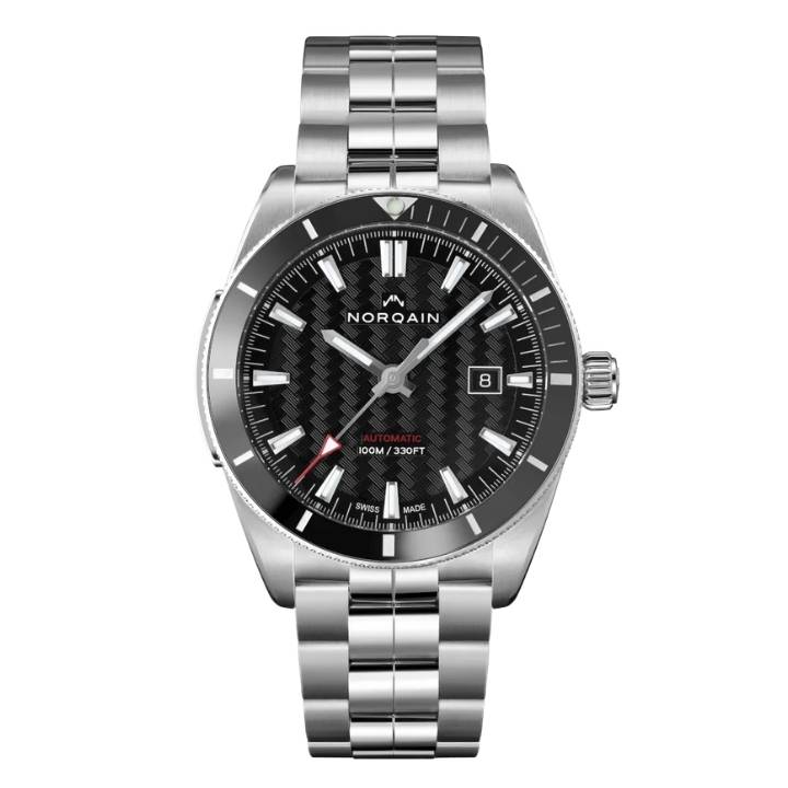 Adventure Sport 42mm Steel Black Ceramic Bezel Black Dial