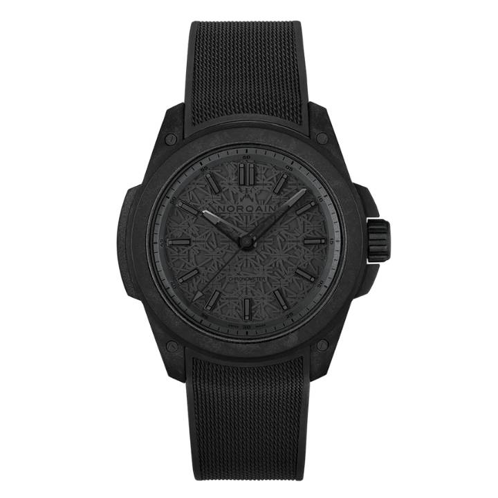 Wild ONE 42mm All Black Anthracite Laser-Cut Dial