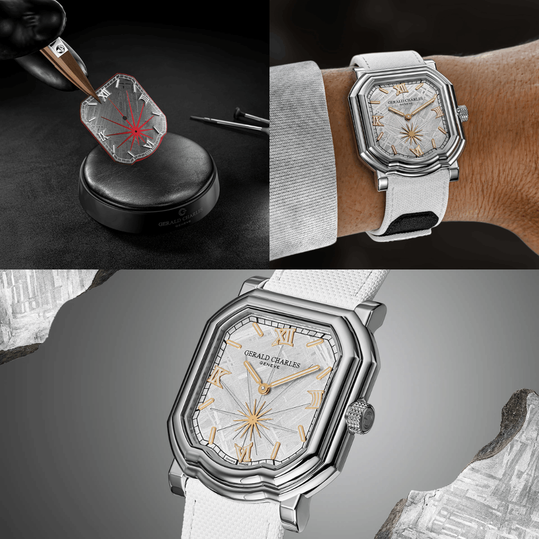 Gerald Charles 隆重推出 Maestro 2.0 隕石錶： 全球首創隕石製錶