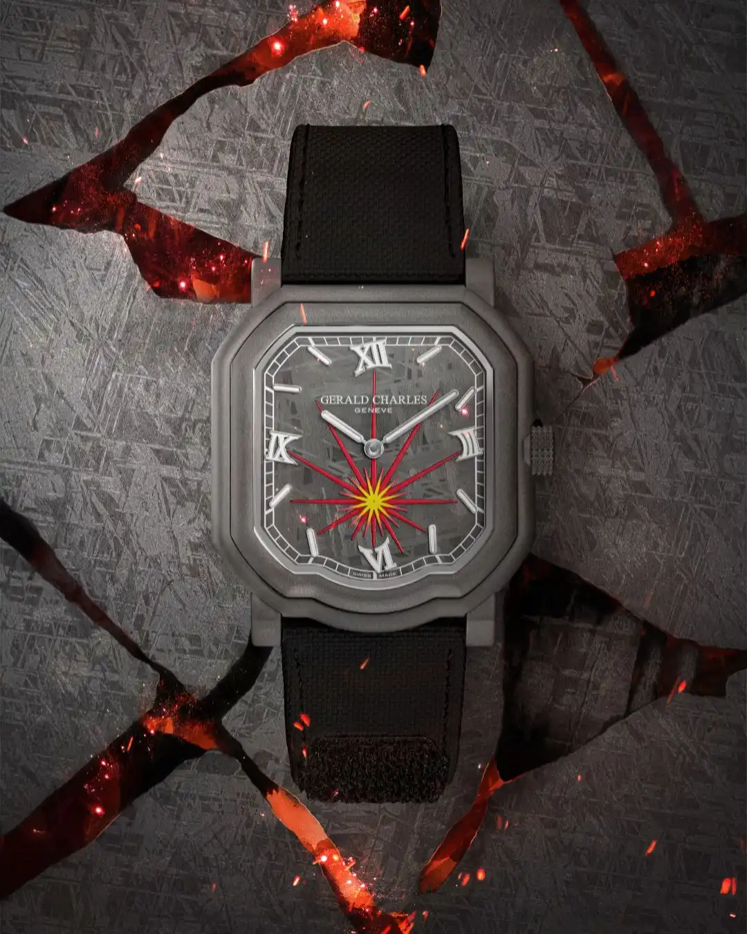 Maestro 2.0 Meteorite 隕石腕錶 黑色款