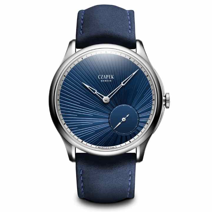 PROMENADE GUILLOCHÉ SOLEIL BLEU NUIT