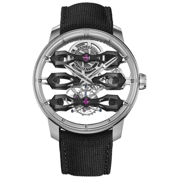 Tourbillon with Three Flying Bridges