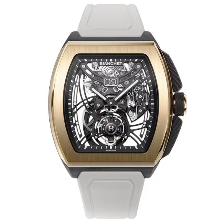 Flying Tourbillon Sport GMT Carbon Hybrid Gold