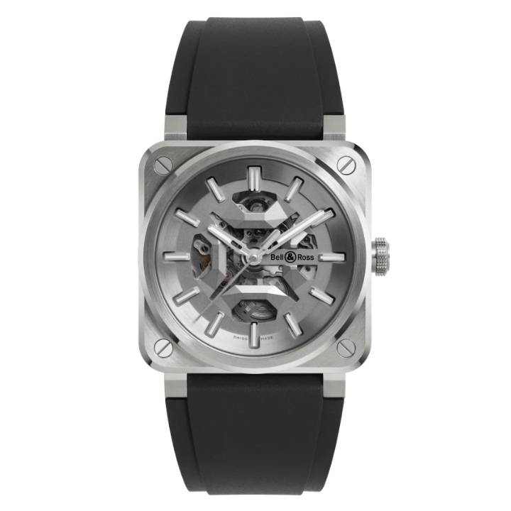 BR-03 Skeleton Grey Steel