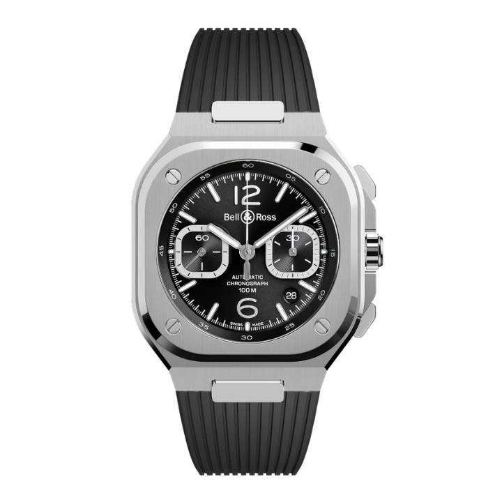 BR-05 Chrono Black Steel