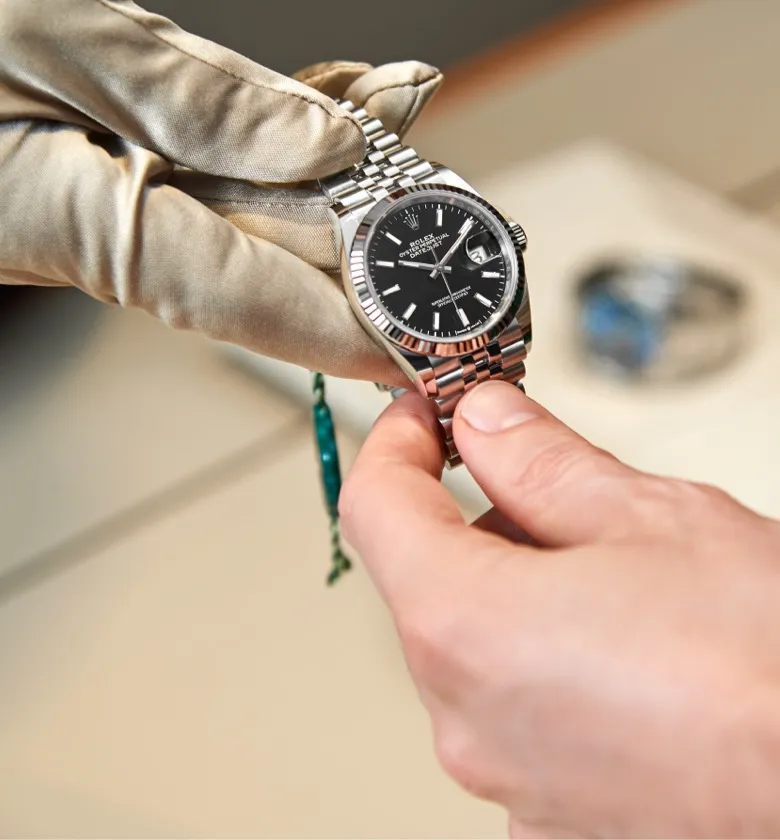 rolex servicing procedure
