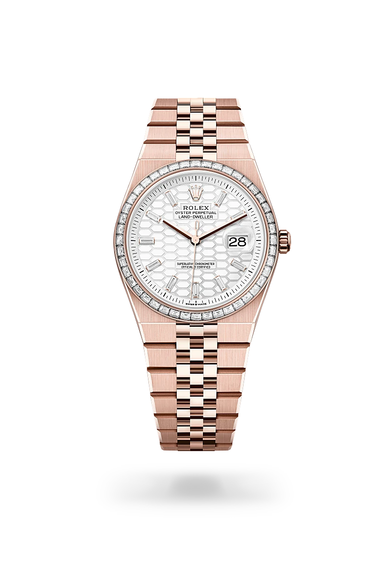 Rolex Land-Dweller 36腕錶18K永恒玫瑰金款，M127285TBR-0002 - 高時錶行
