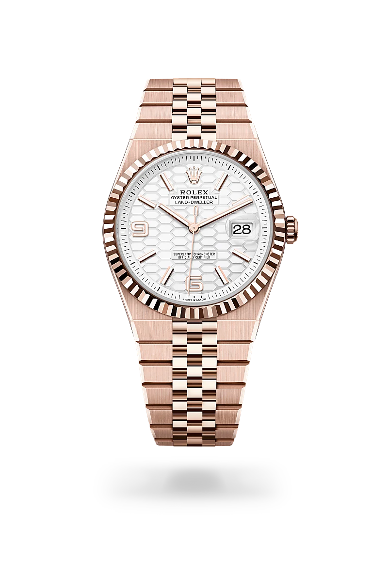 Rolex Land-Dweller 40腕錶18K永恒玫瑰金款，M127335-0001 - 高時錶行