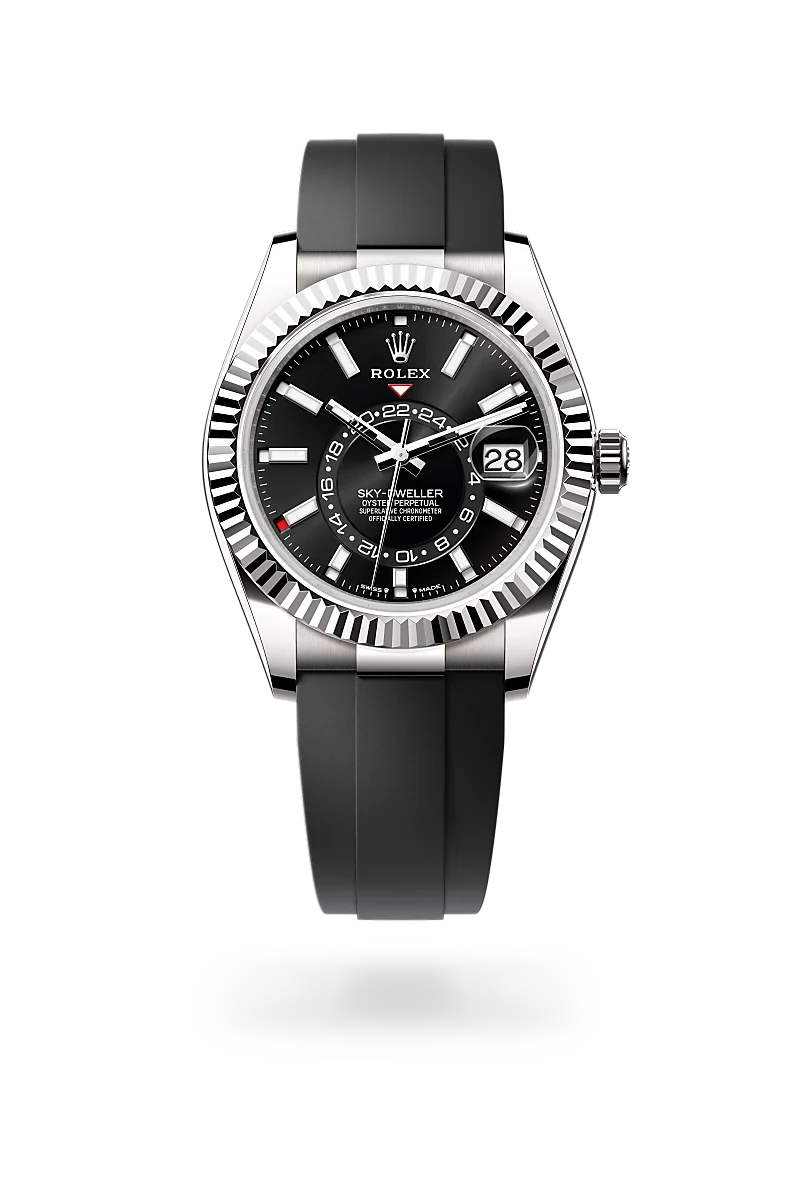 Rolex Sky-Dweller in 18 ct white gold, M336239-0002 - Global Timepieces